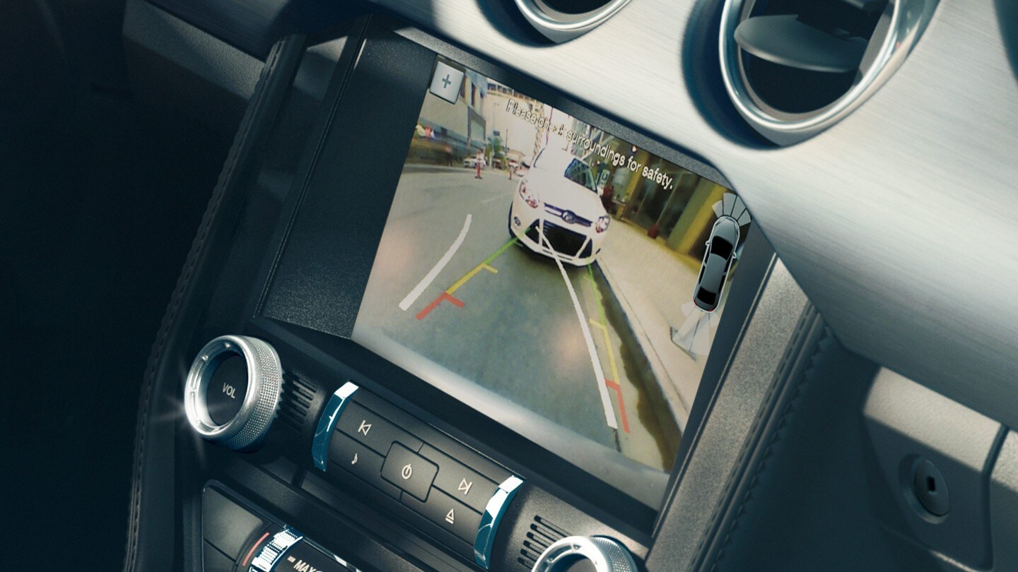 Ford Mustang LCD cu camera retrovizoare