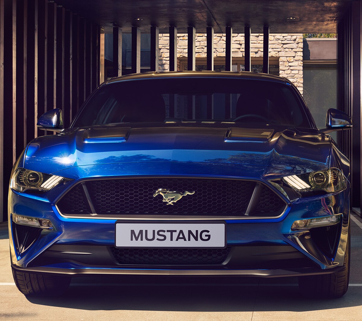 Ford Mustang GT vedere din fata
