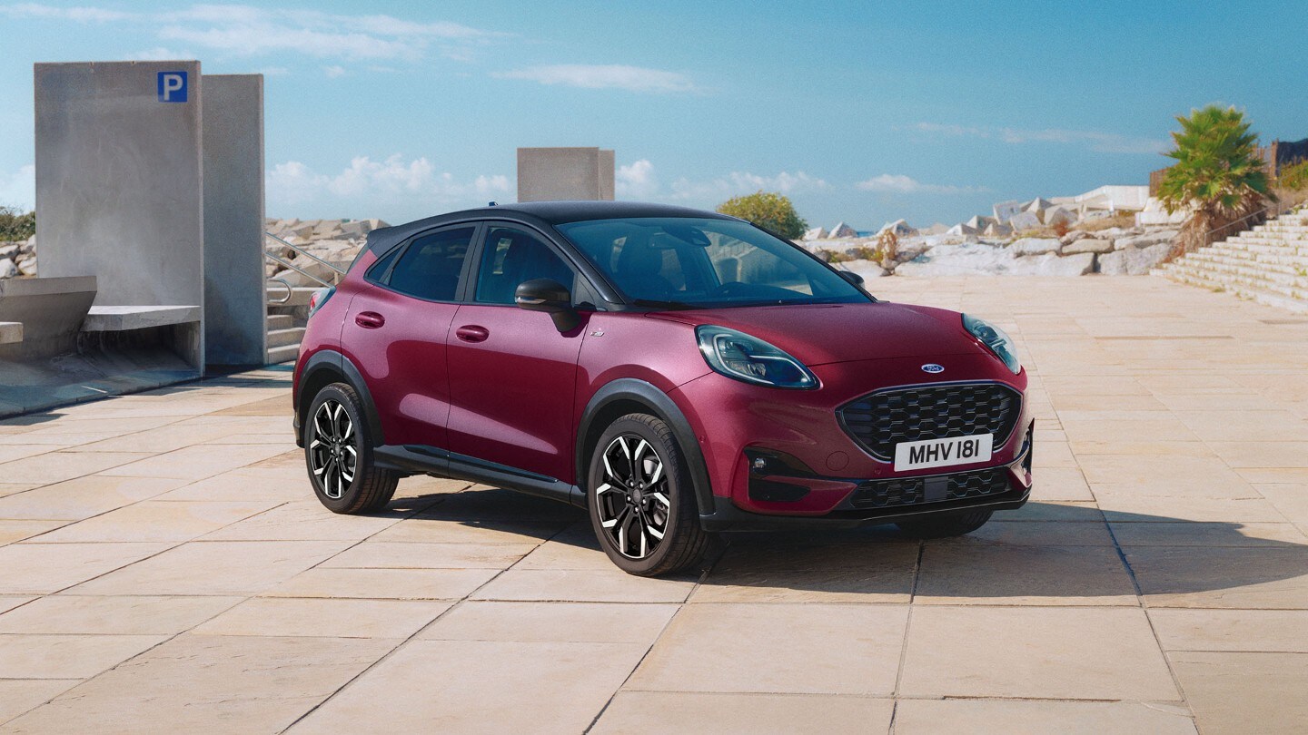 Ford Puma vivid ruby edition