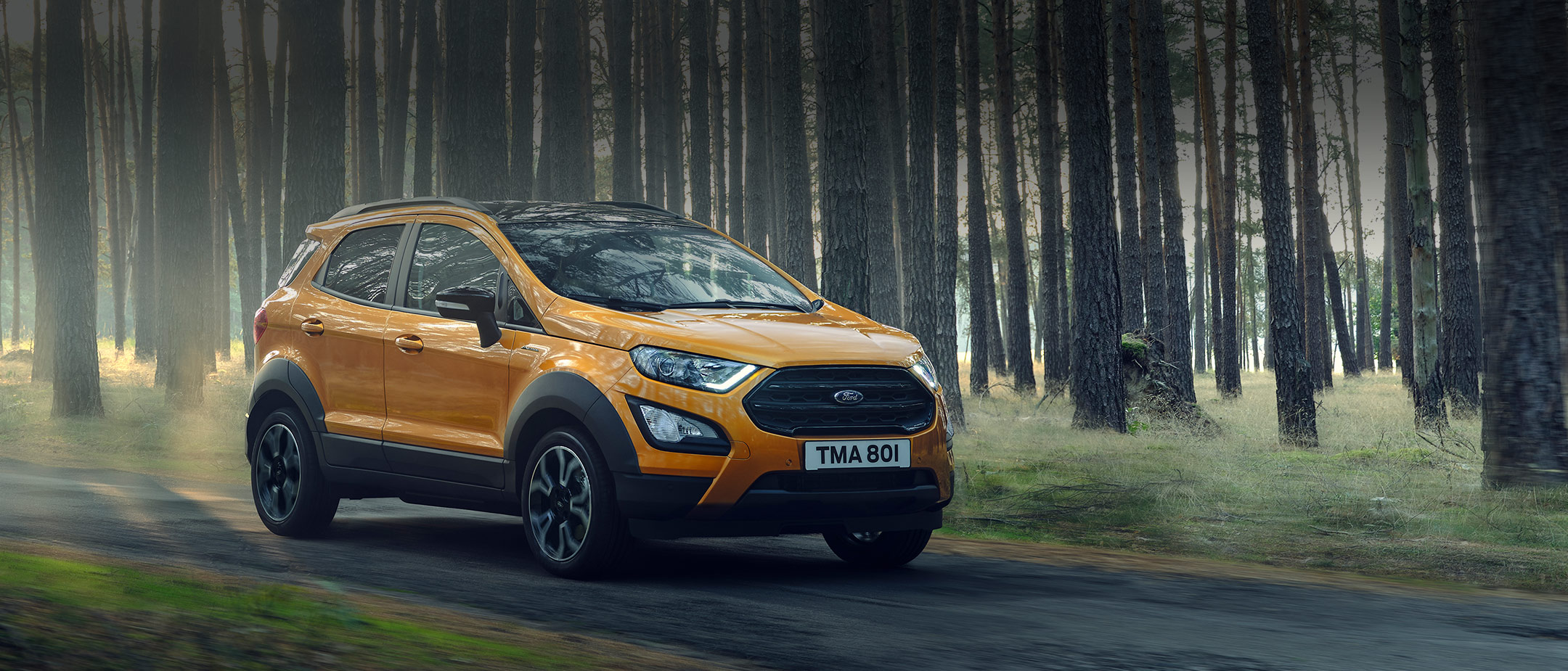 Ford EcoSport Active side view Ford EcoSport Active side view