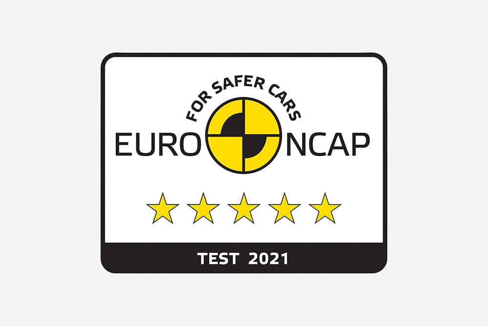 Emblemă Euro NCAP 5 stele