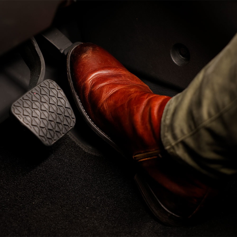 Ford E Tourneo Courier, vizualizare detaliată a pedalelor