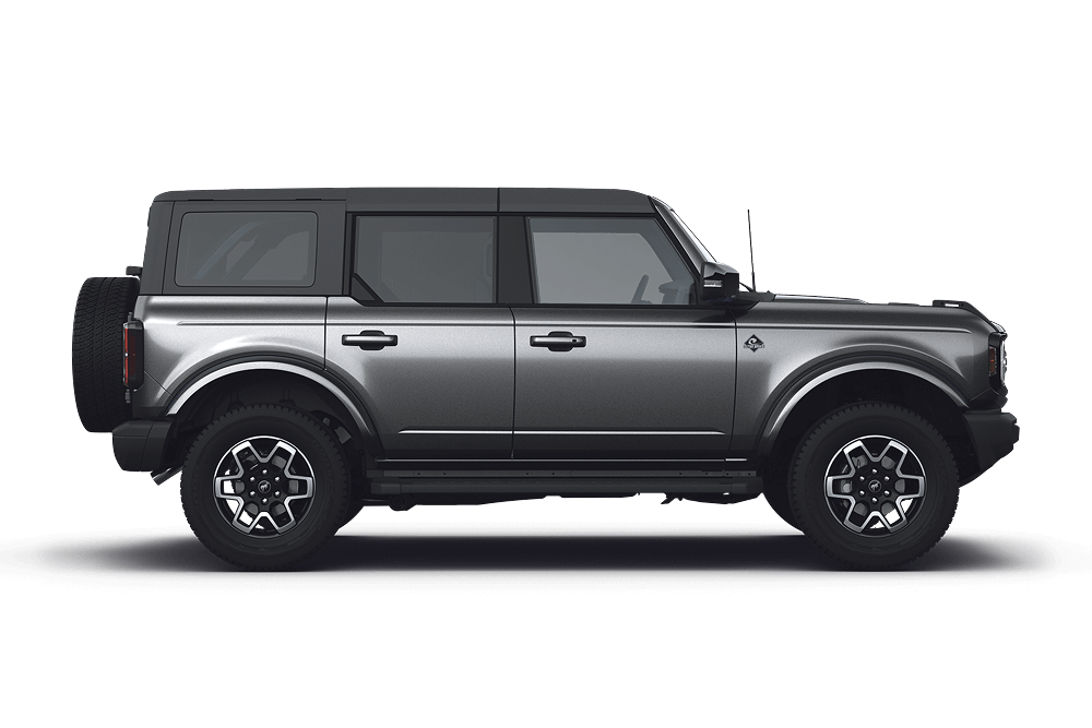 Profil lateral al unui Bronco