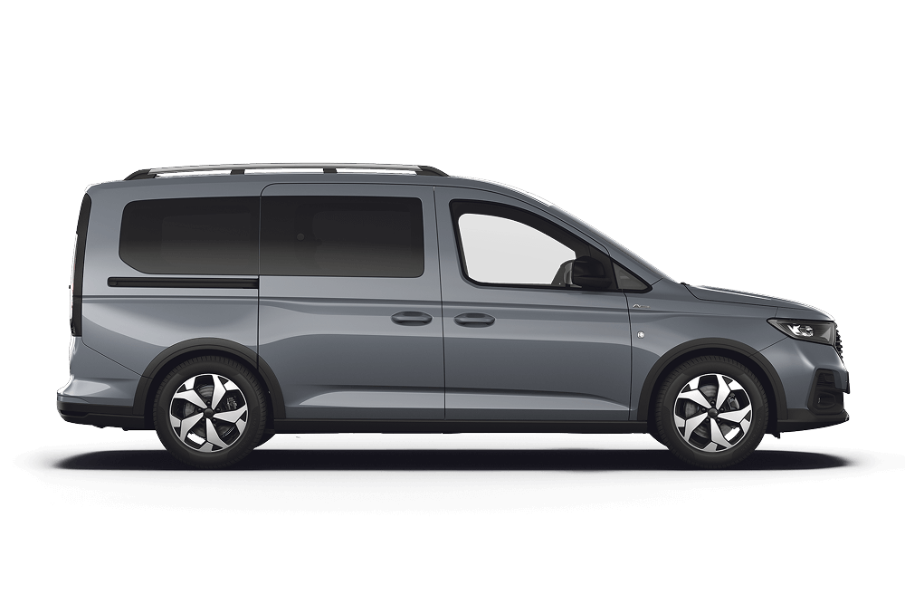 Profil lateral al unui Tourneo Connect