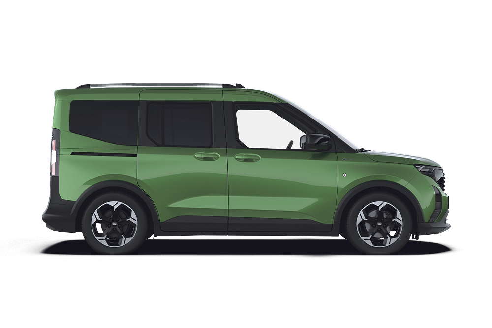 Profil lateral al unui Tourneo Courier