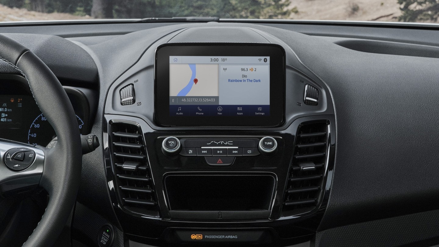 Ford SYNC interior display