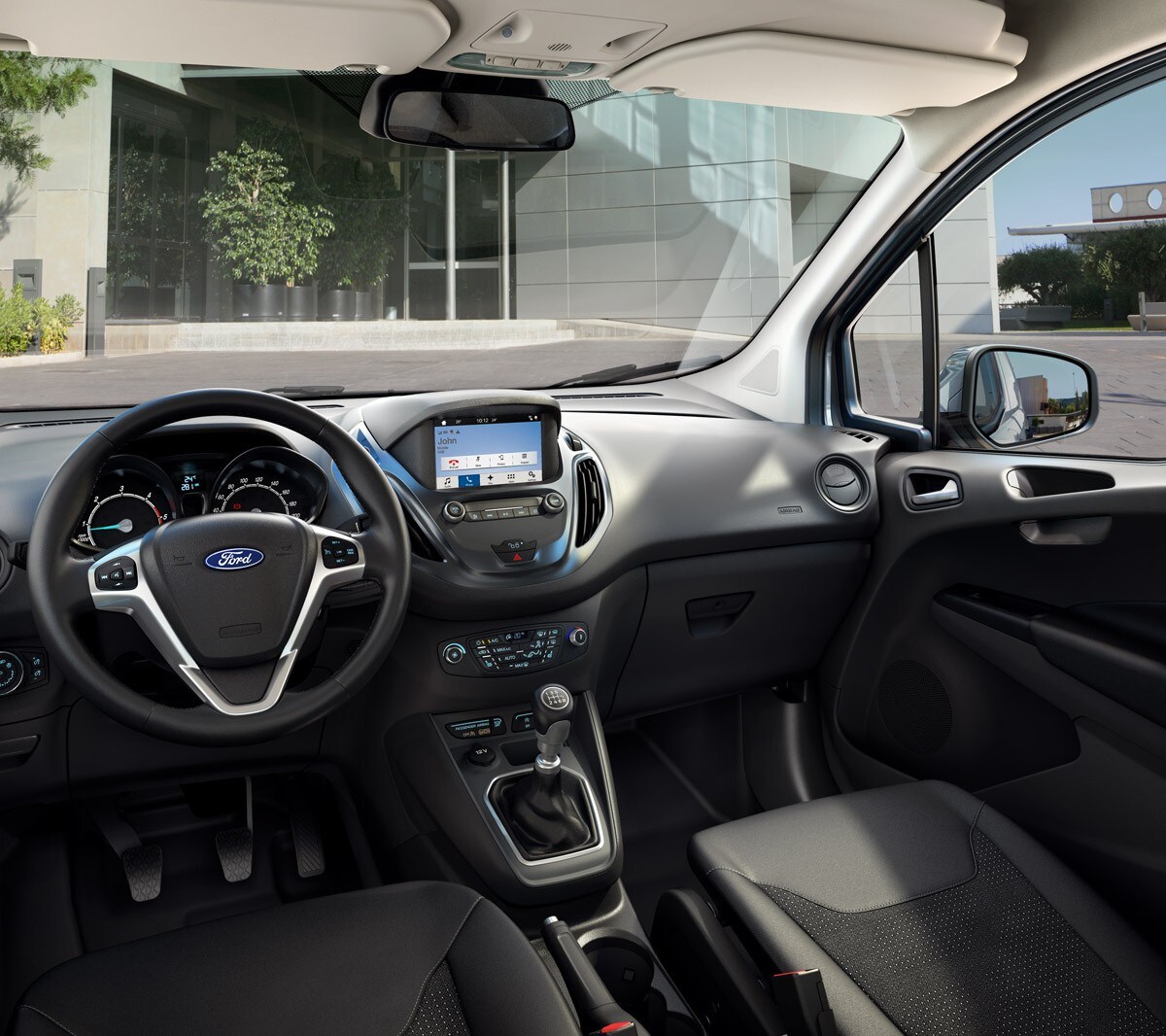 New Ford Transit Courier interior front