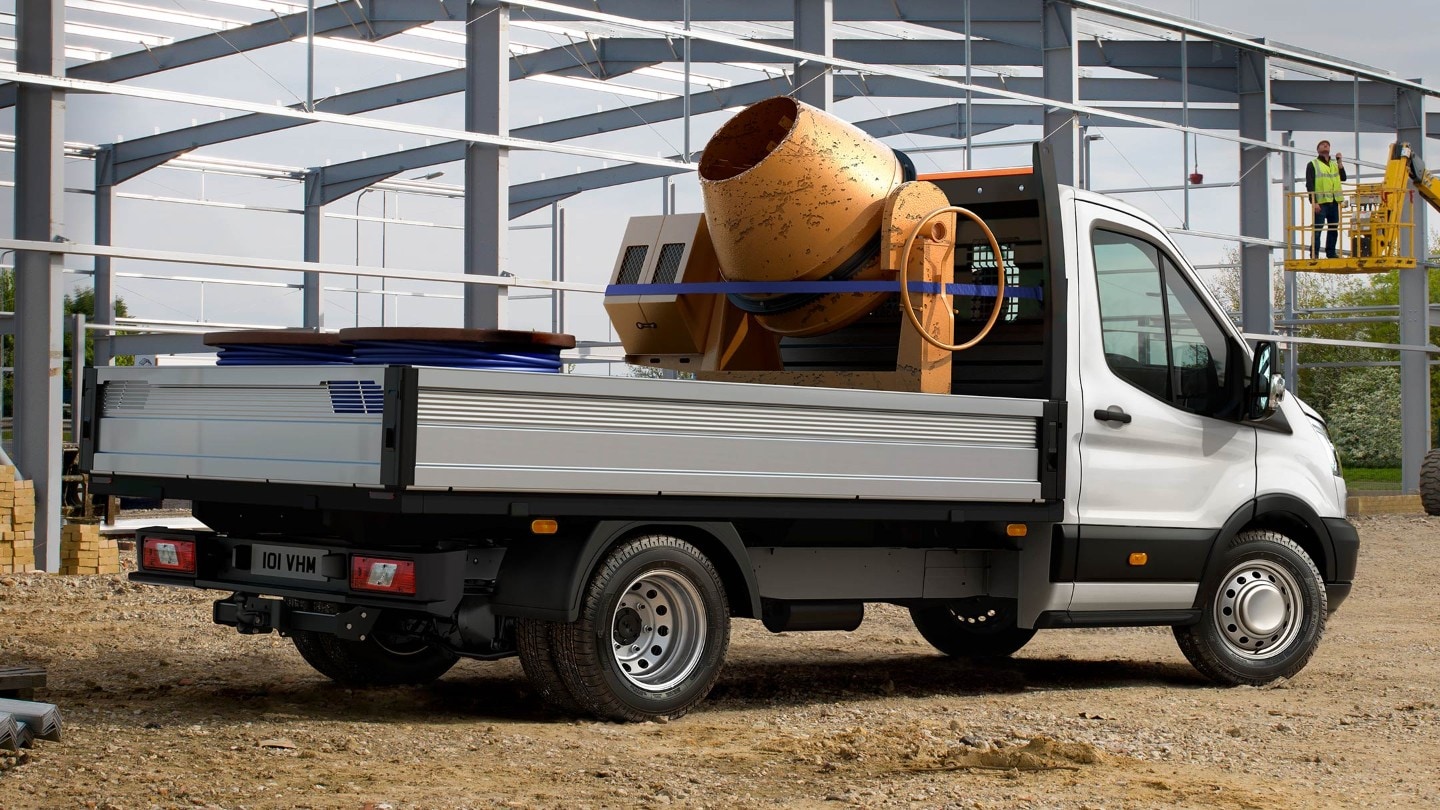 Transit Chassis Cab parked