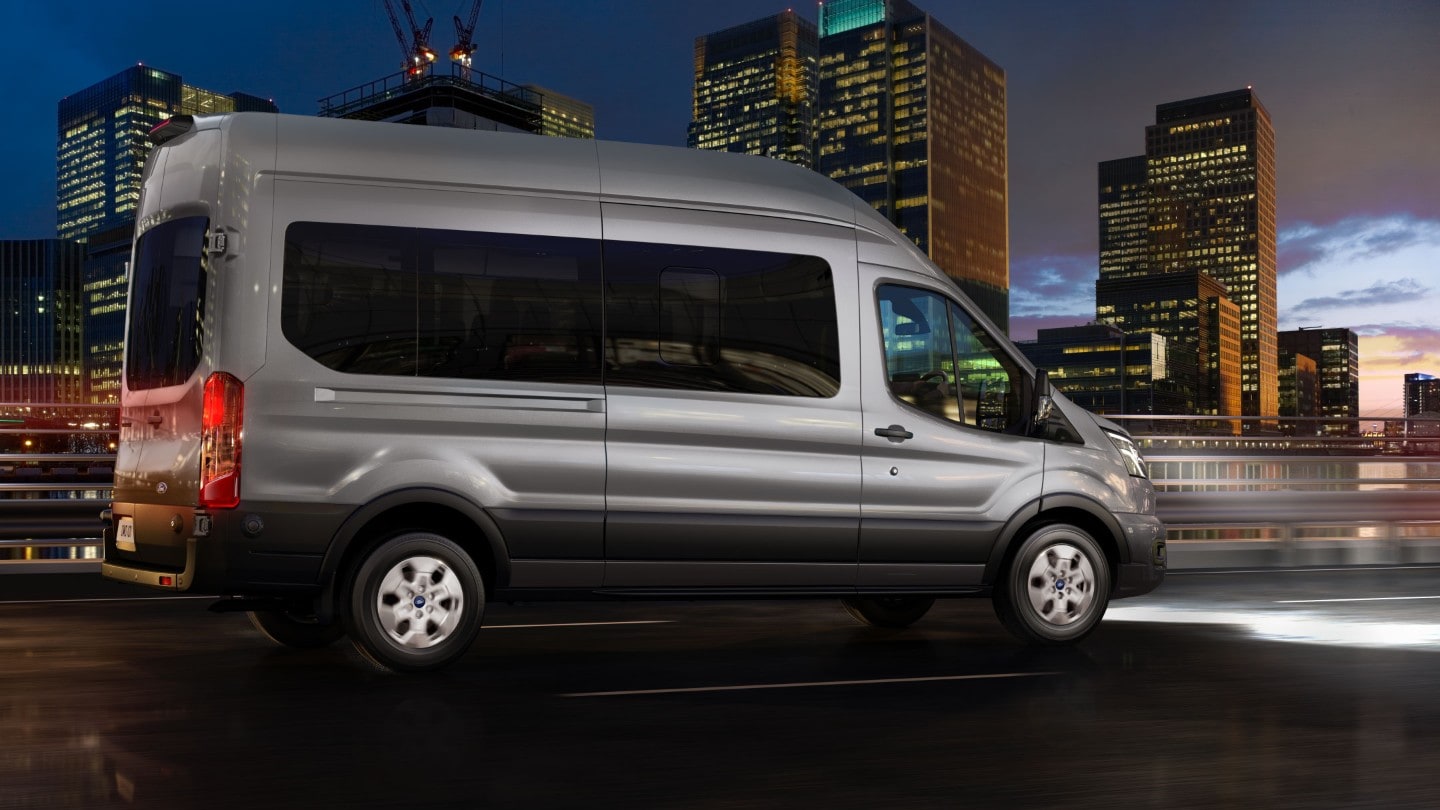 Ford Transit Monibus high beam illustration