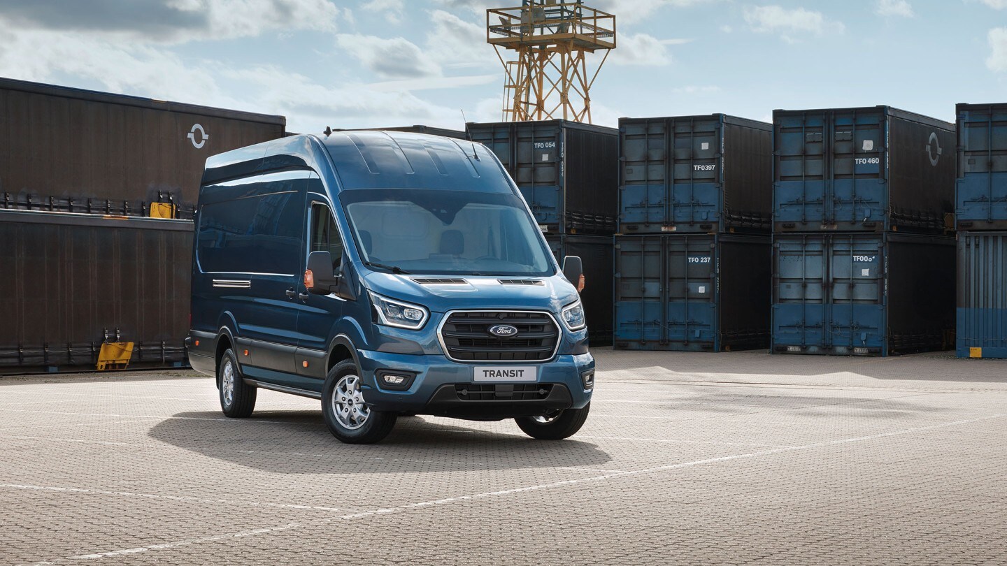 New Ford Transit Van exterior 360 video