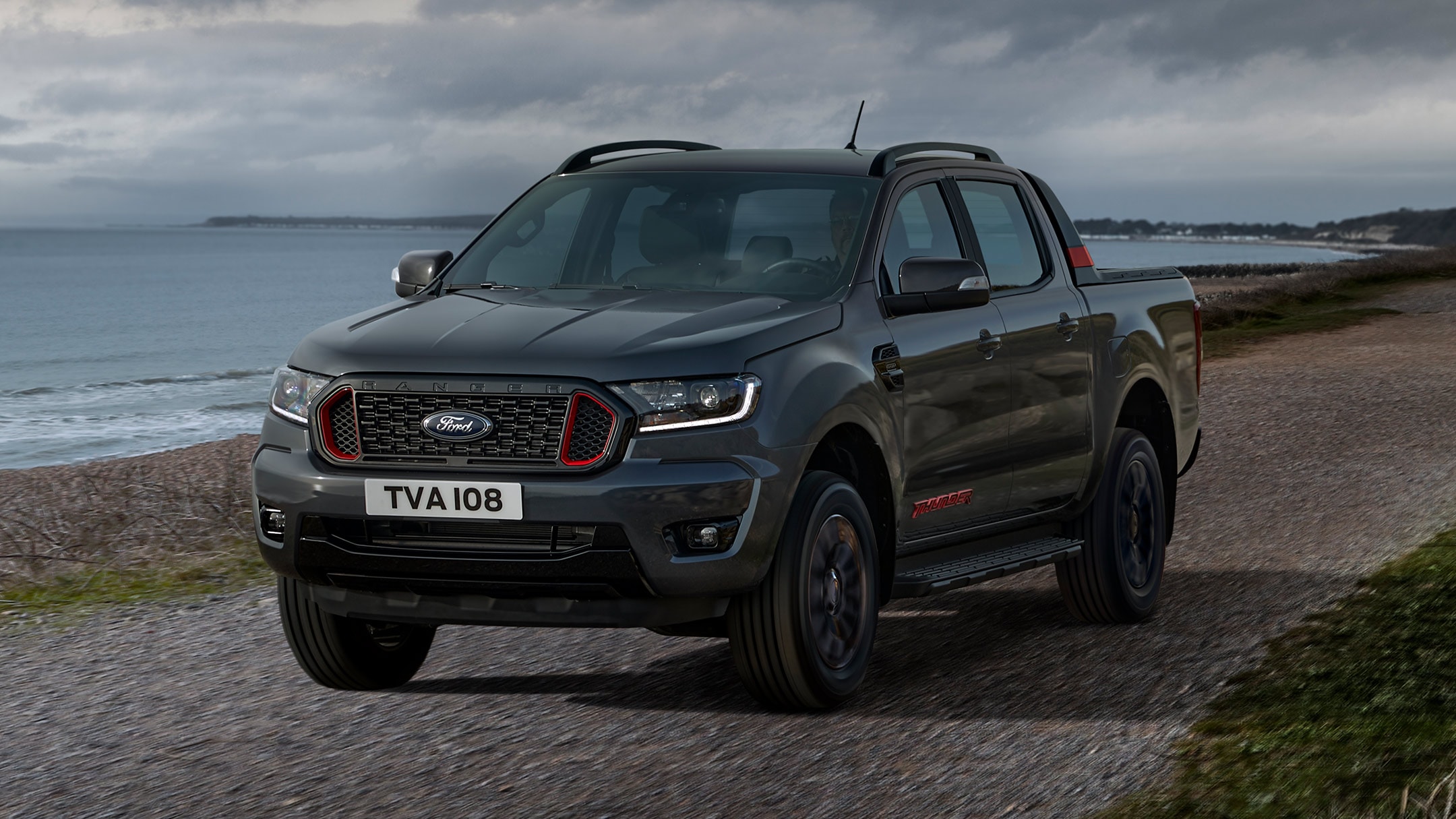 Ford Ranger Thunder parcat, vedere din fata