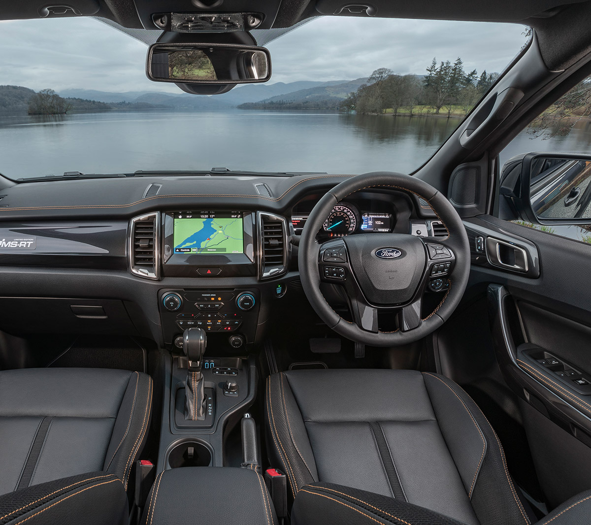 Ford Ranger MS-RT vedere din interior