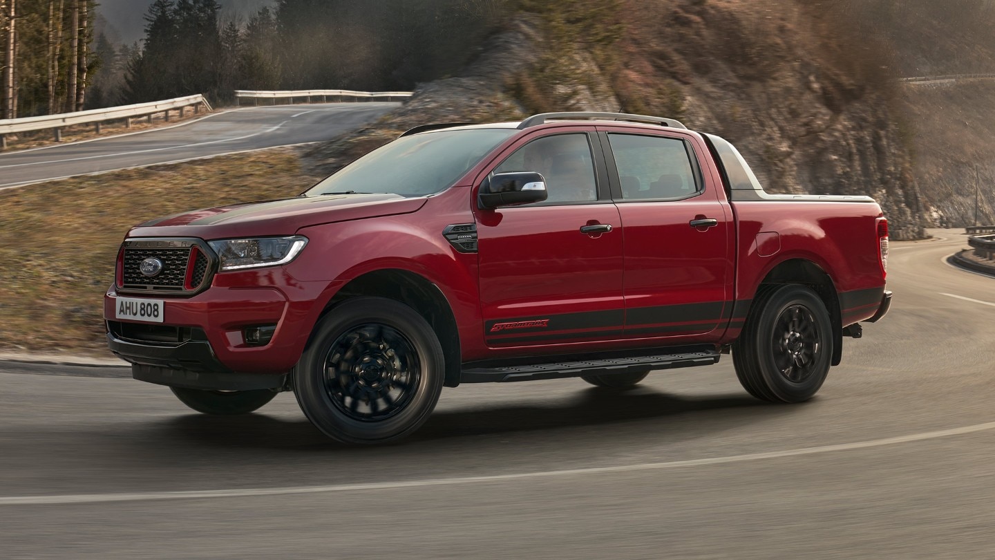 Ford Ranger Stormtrak side view