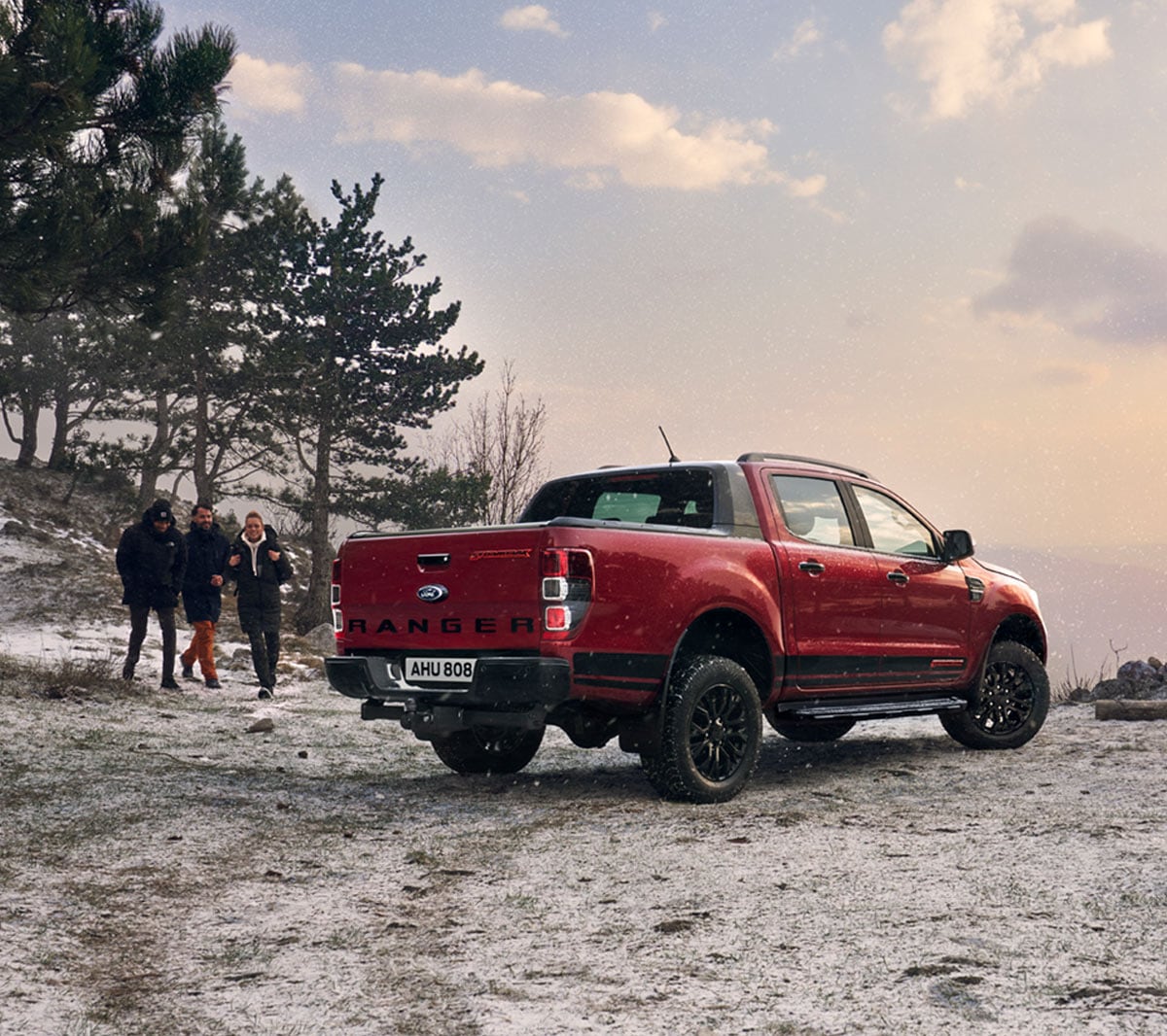 Ford Ranger Stormtrak rear three quarter