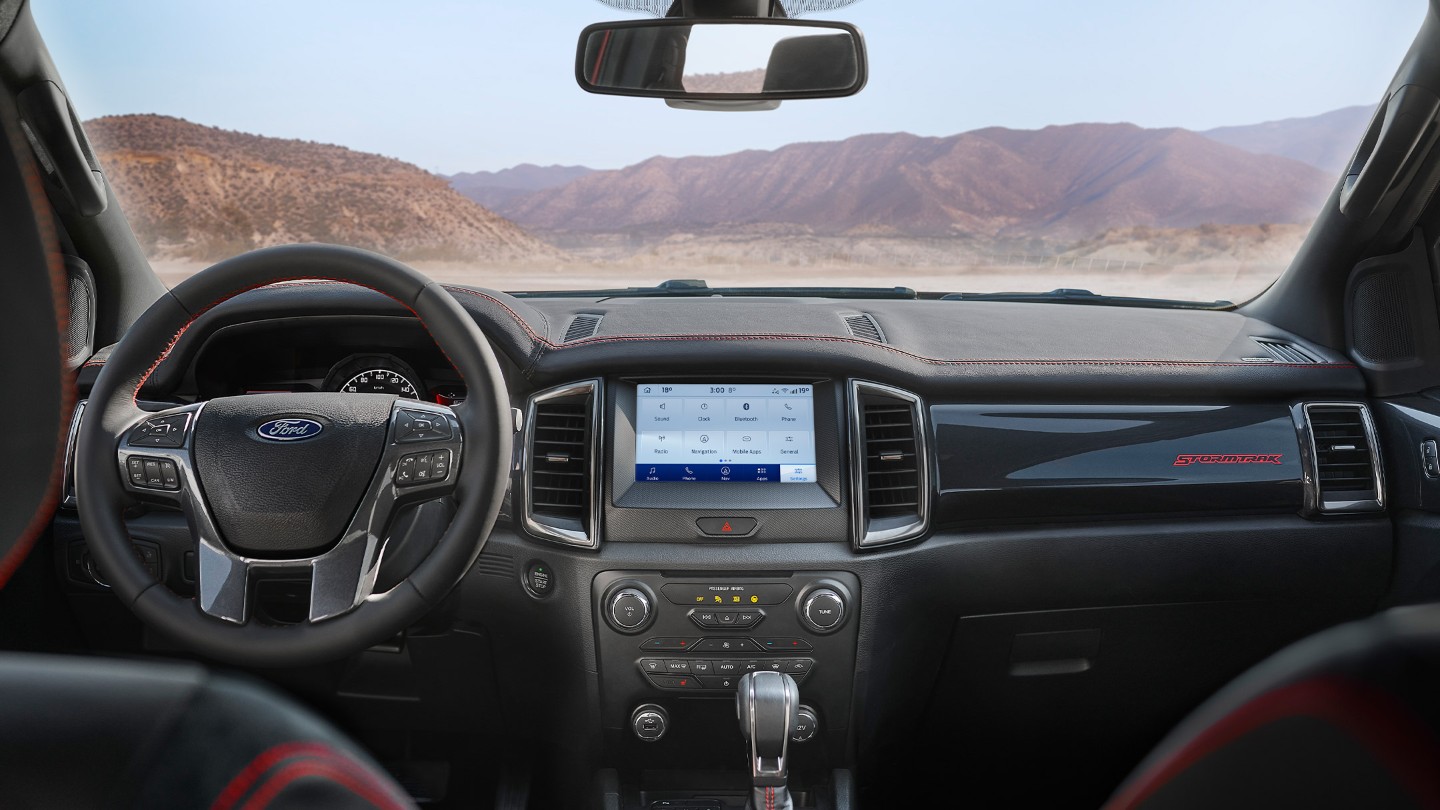 Ford Ranger Wolftrak interior