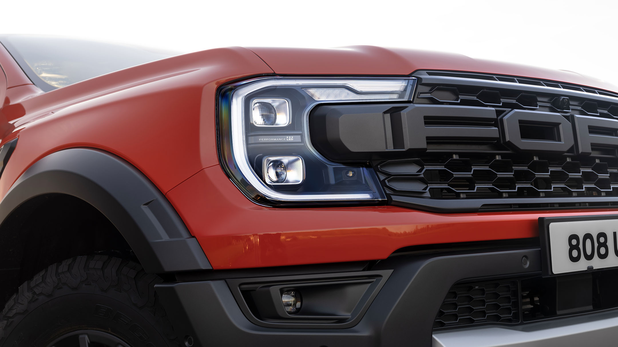 All-New Ford Ranger Raptor close up
