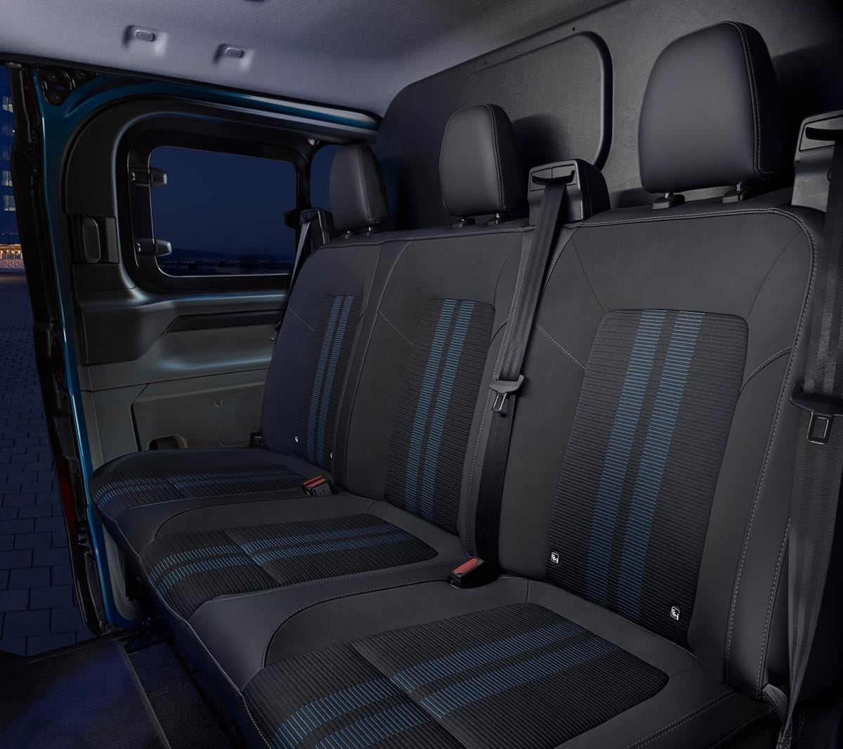 Transit Custom Limited rear seats