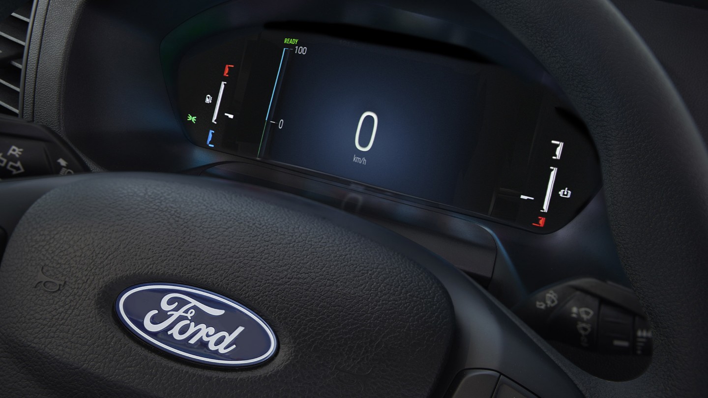 Ford E-Transit bord