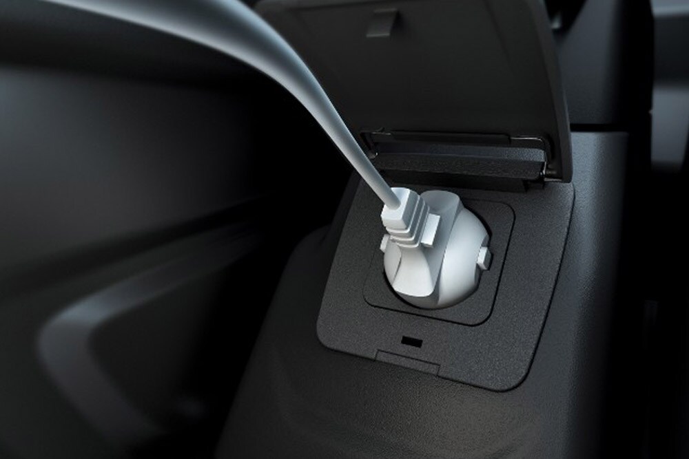 Ford Transit Van 12 V power socket.