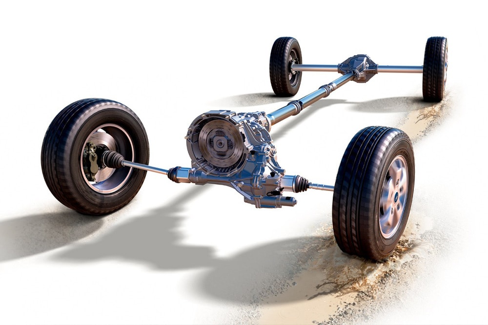 Transit Van Intelligent All-Wheel Drive