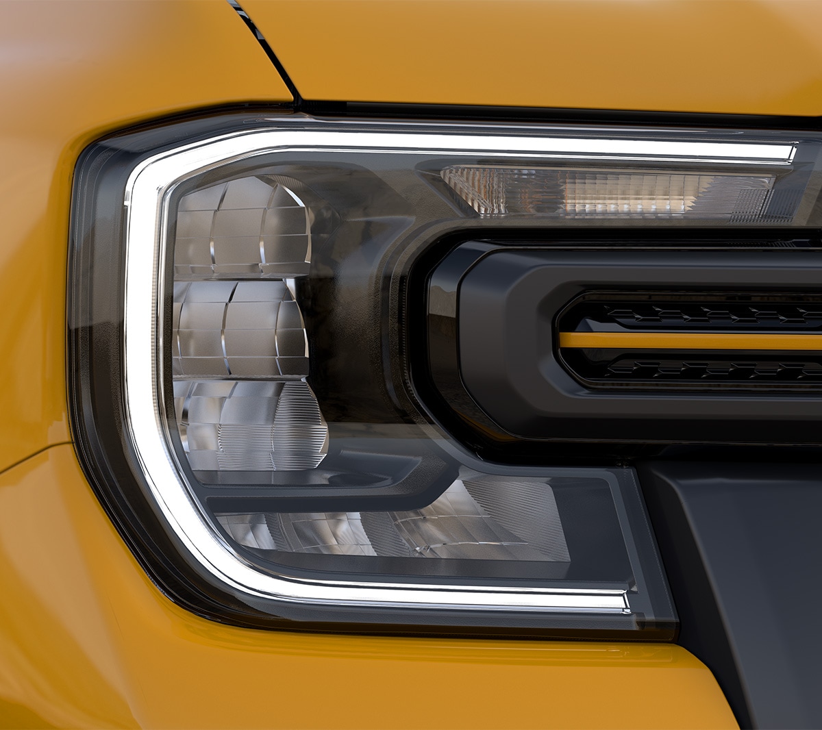 Nou design al farurilor LED Ranger Wildtrak X