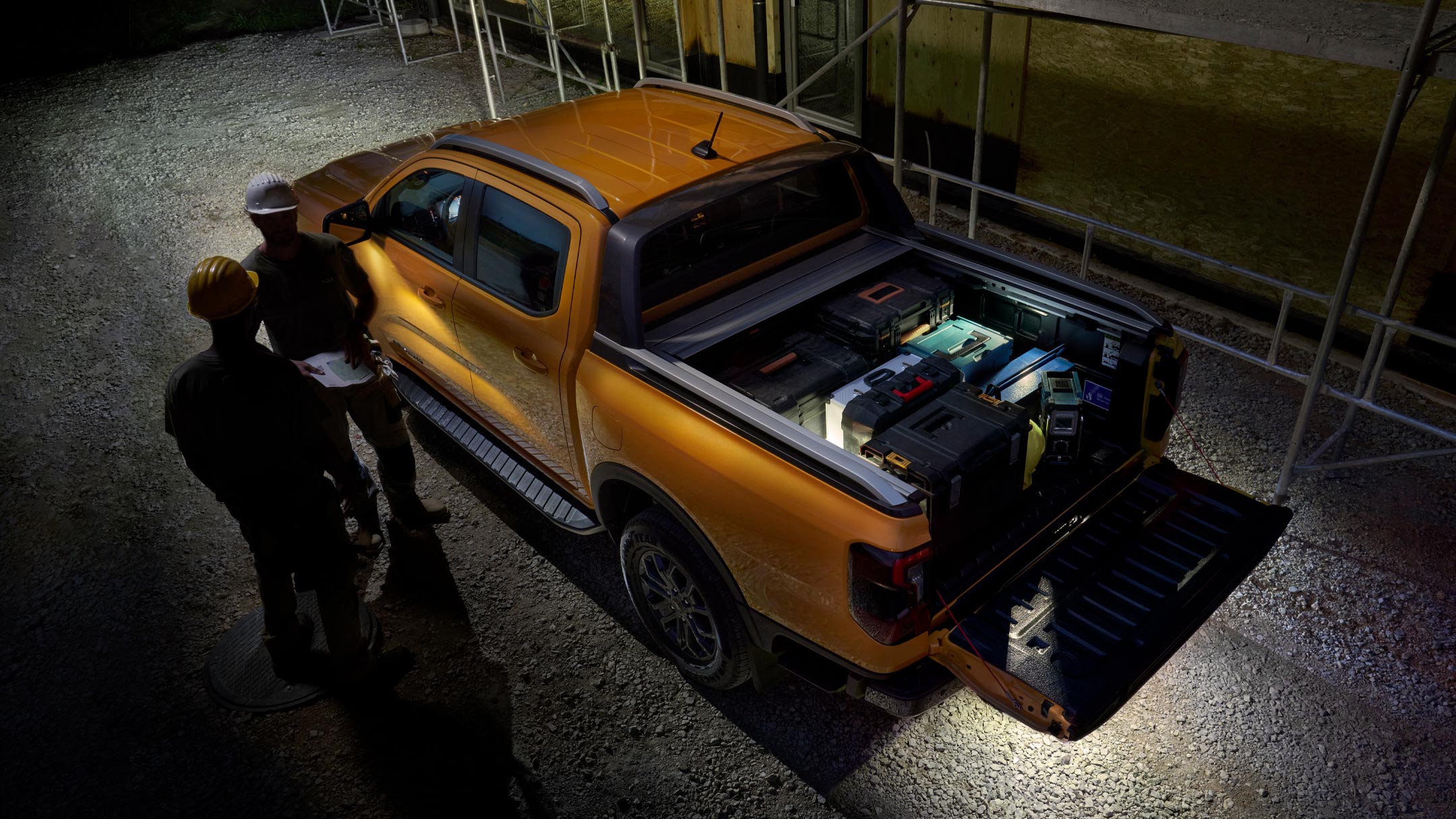 Noul Ford Ranger Wildtrak, iluminat zonal