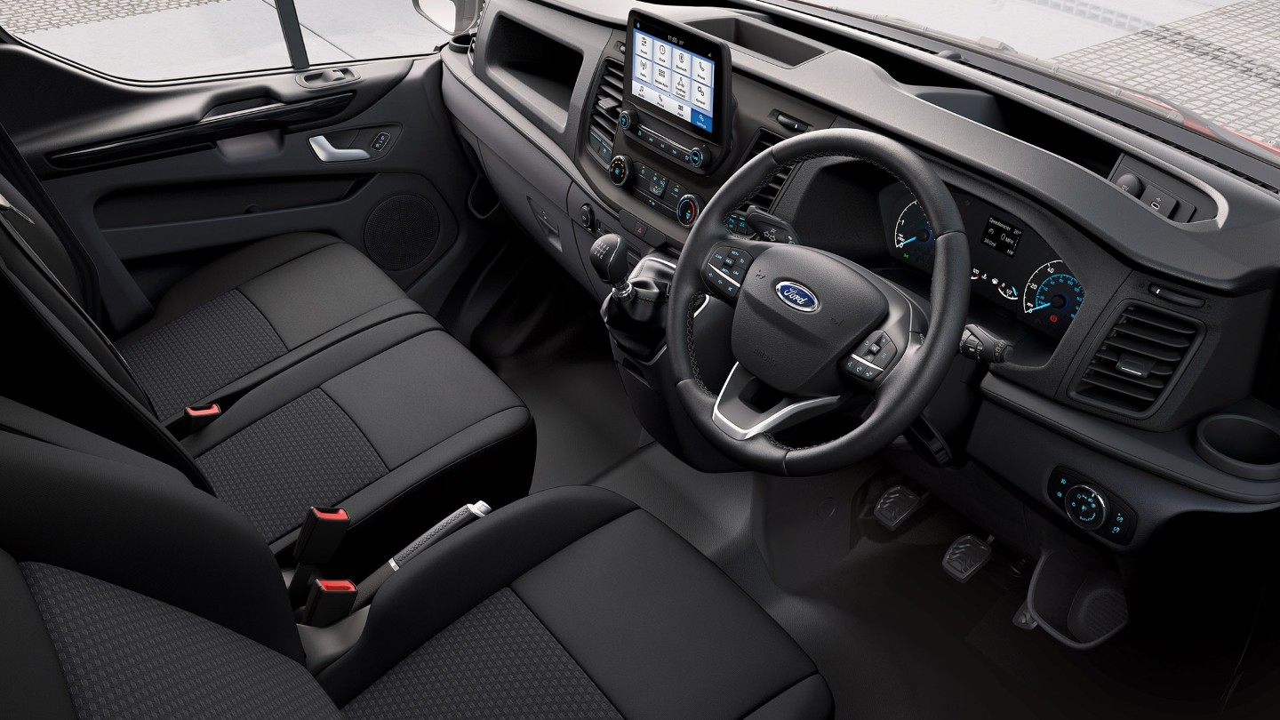 New Transit Chassis Cab interior cabin view