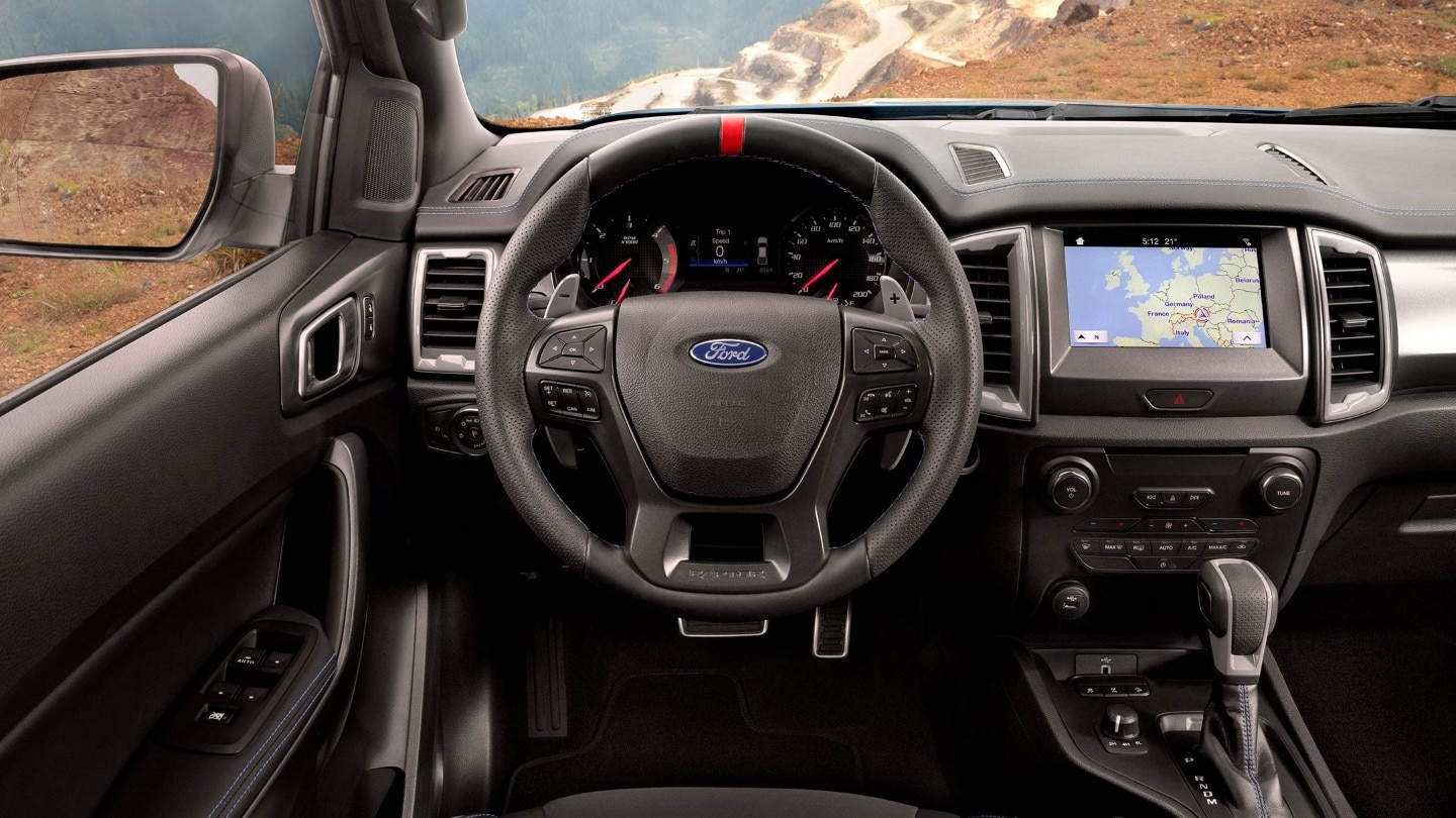 Ford Ranger Raptor dashboard