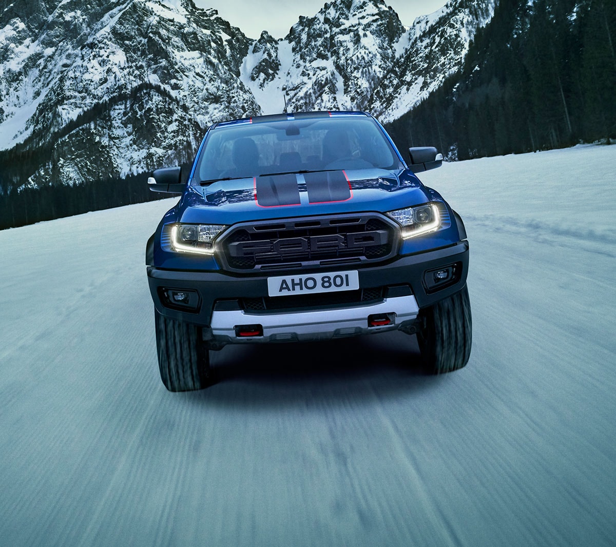 Ford Ranger Raptor Special Edition grille view