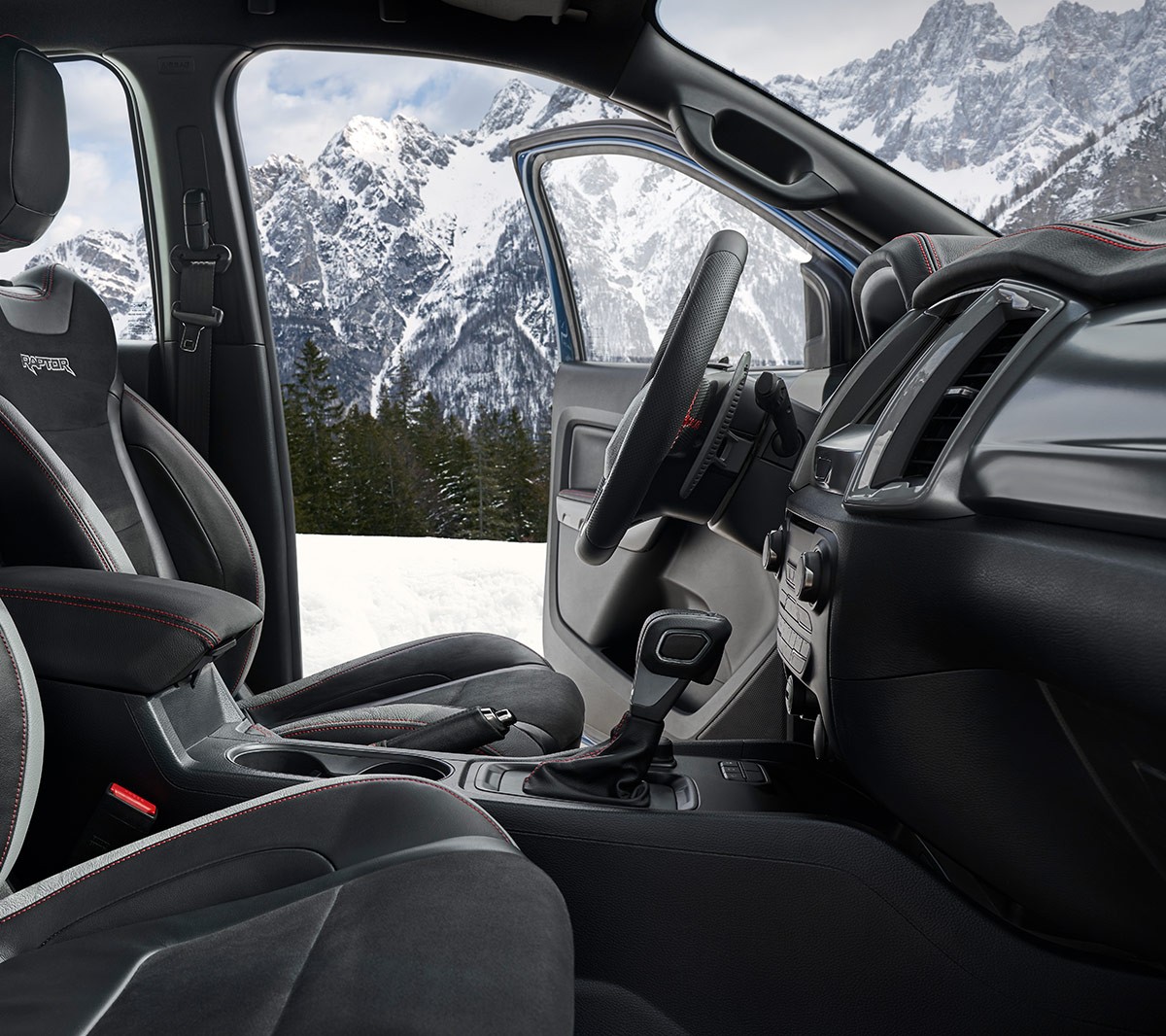 Ford Ranger Raptor Special Edition interior view