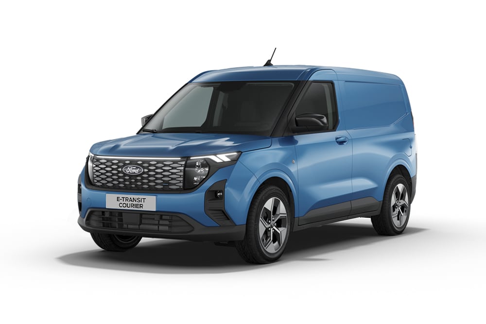 Ford E-Transit Courier - culoare Digital Aqua Blue