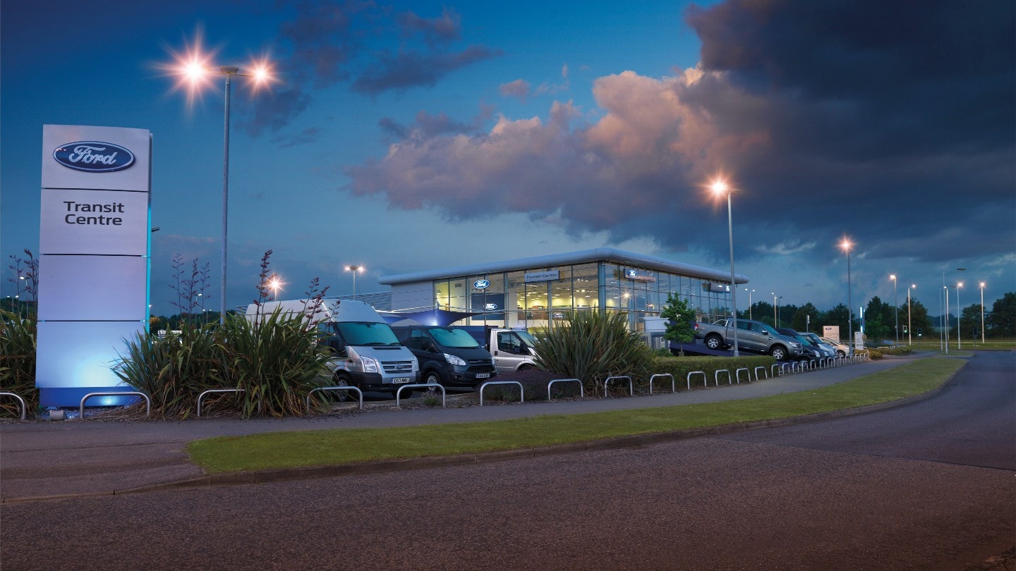 Specialist support from Ford Transit Centres