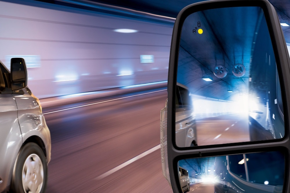 New Ford Transit Van back mirror
