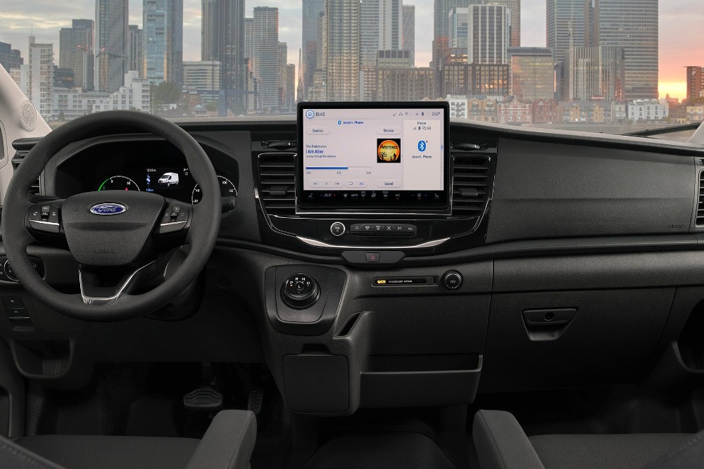 Ford SYNC 4 close up
