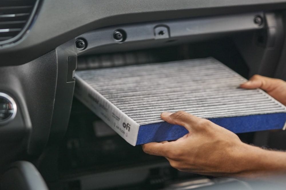 Ford dashboard vent detail