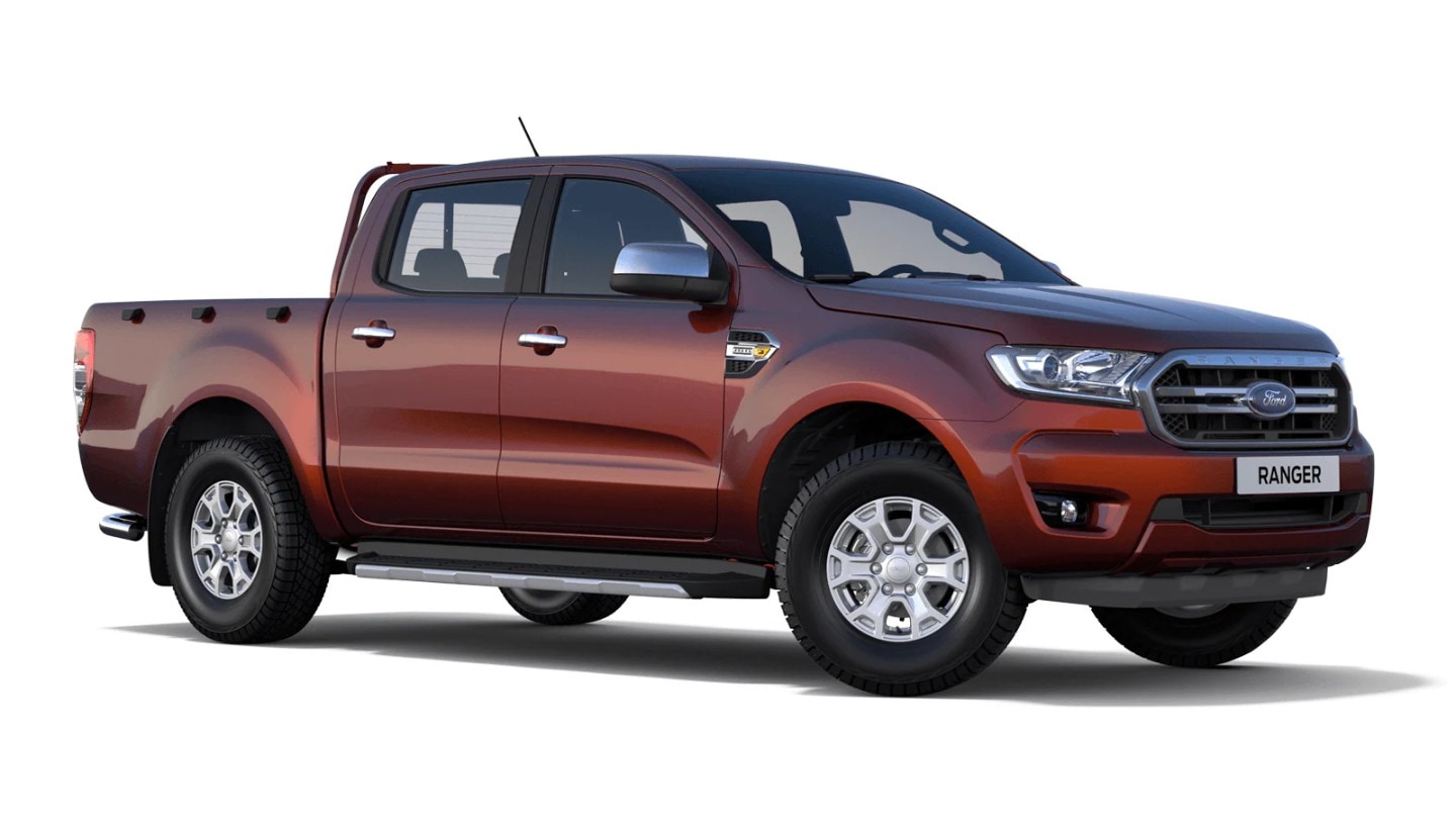 Ford Ranger XLT from 3/4 front angle